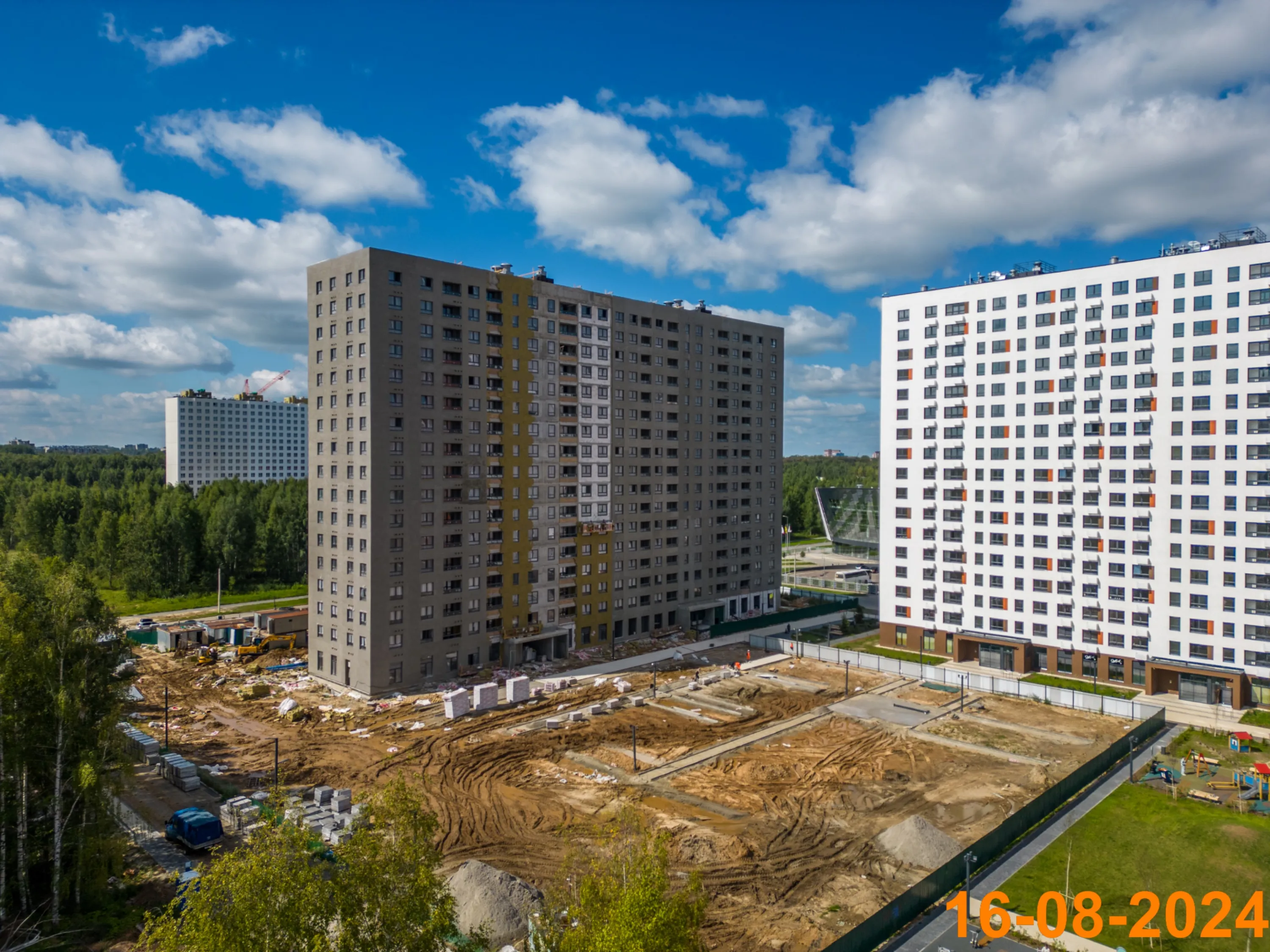 ЖК Волга парк ход строительства