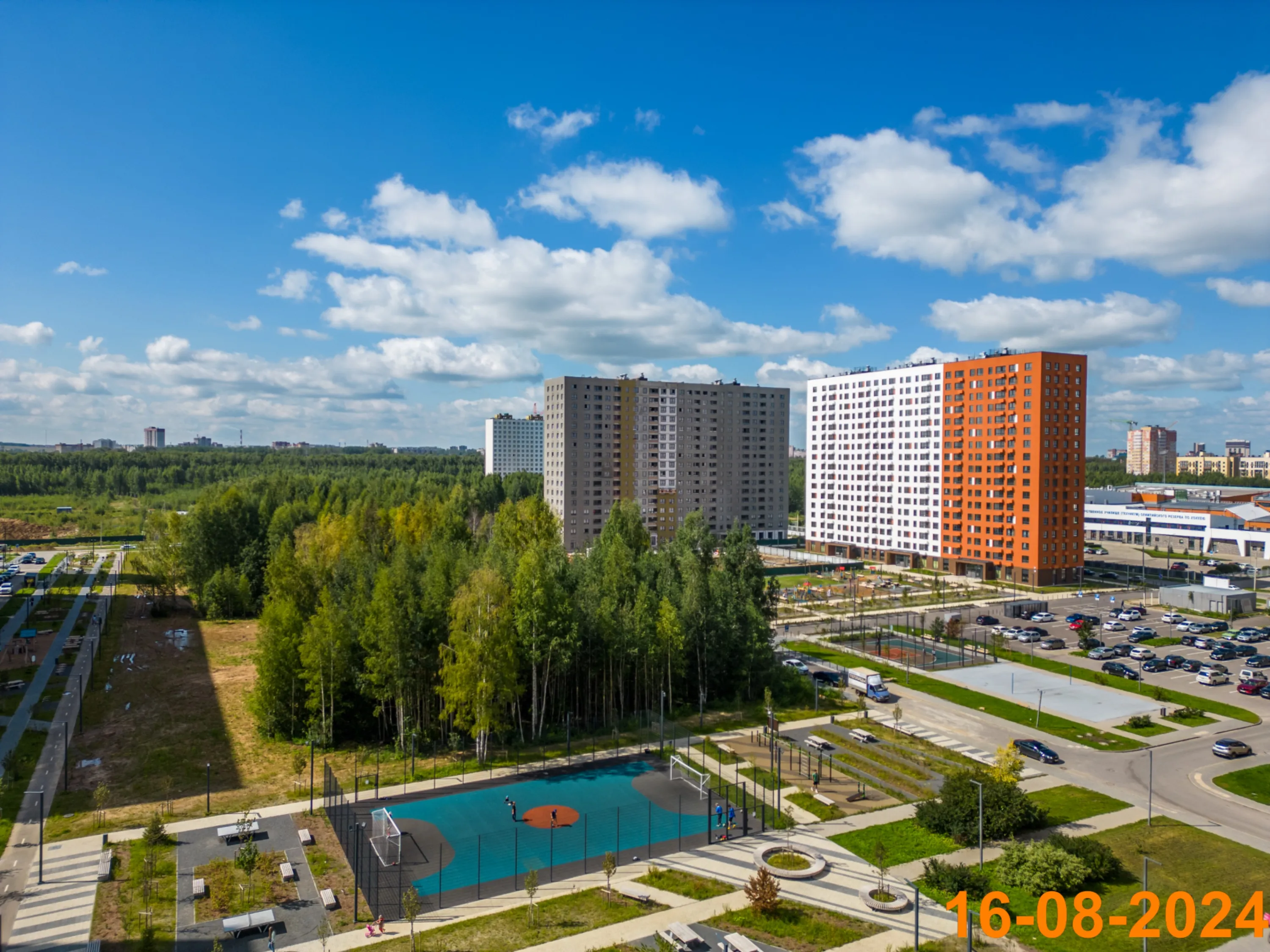 ЖК Волга парк ход строительства