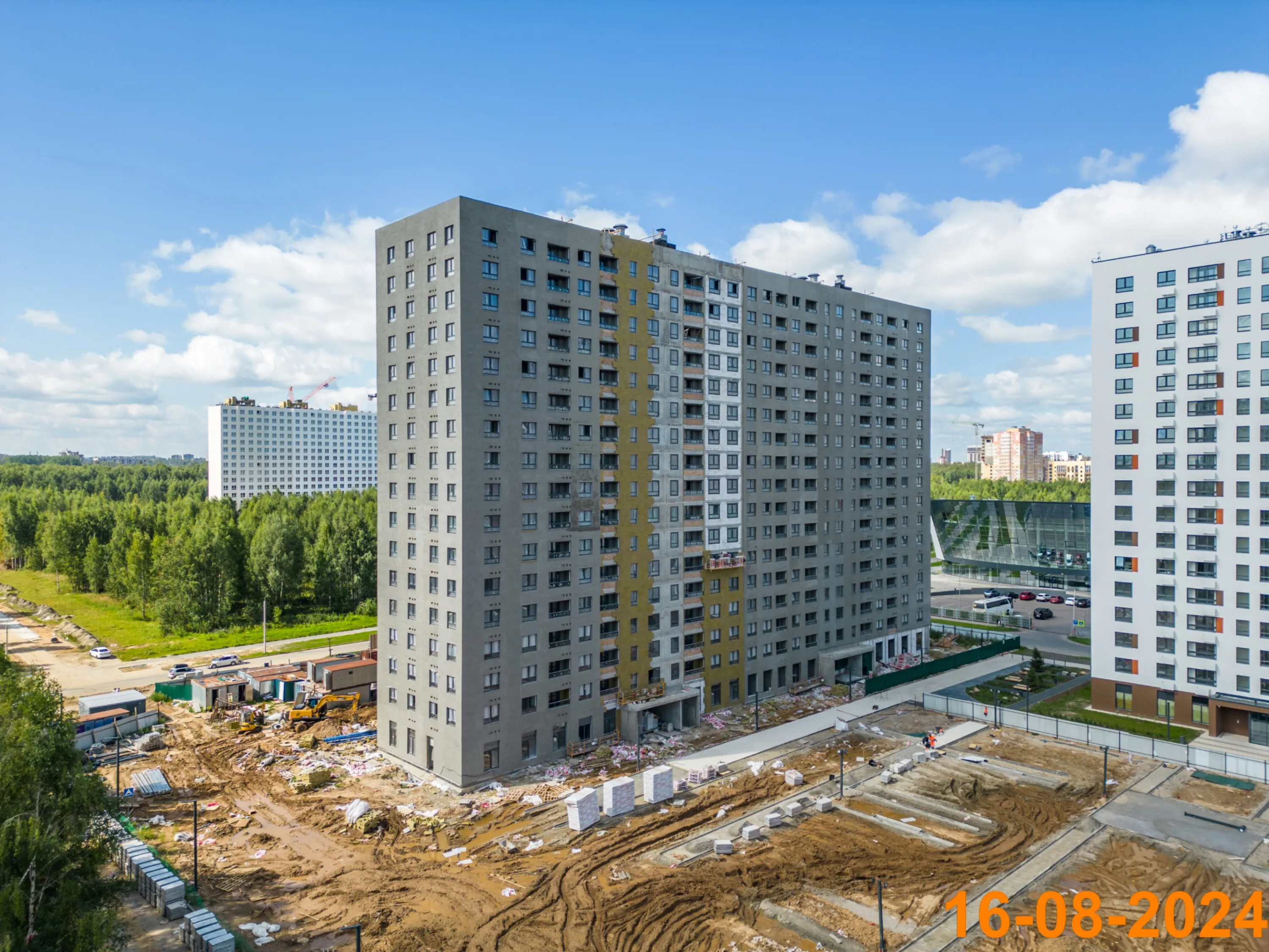 ЖК Волга парк ход строительства