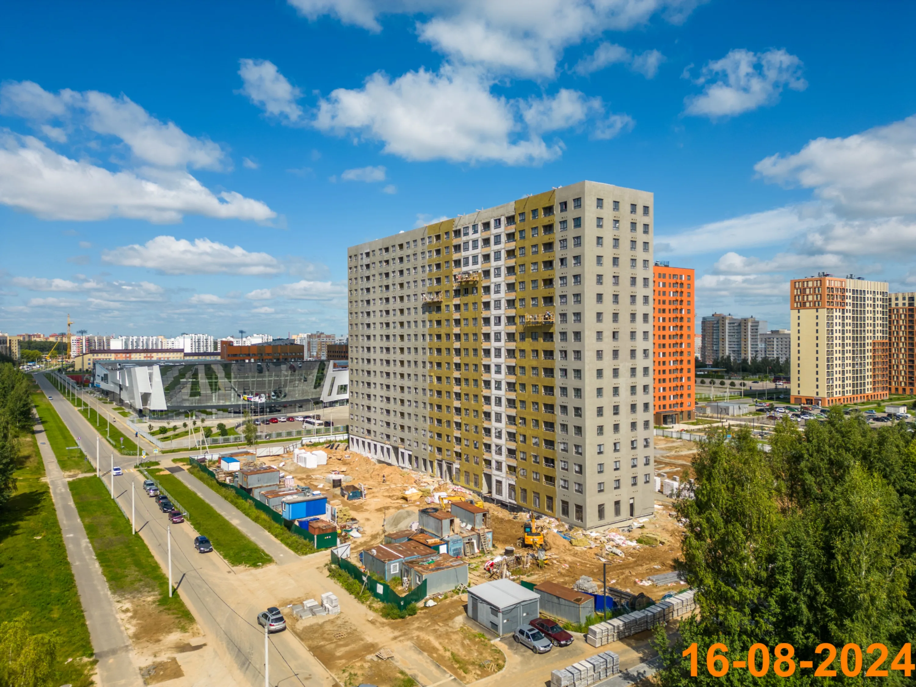 ЖК Волга парк ход строительства