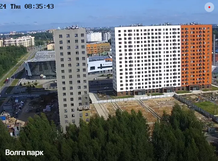 ЖК Волга парк ход строительства