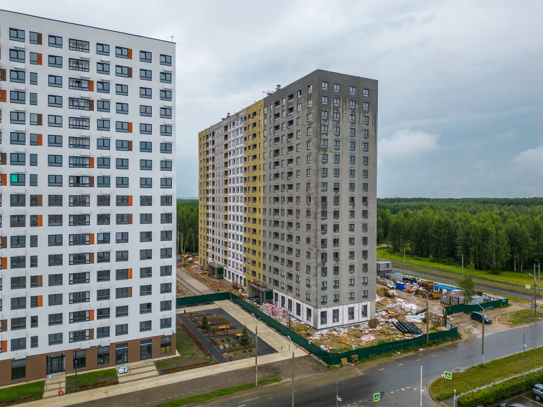 ЖК Волга парк ход строительства