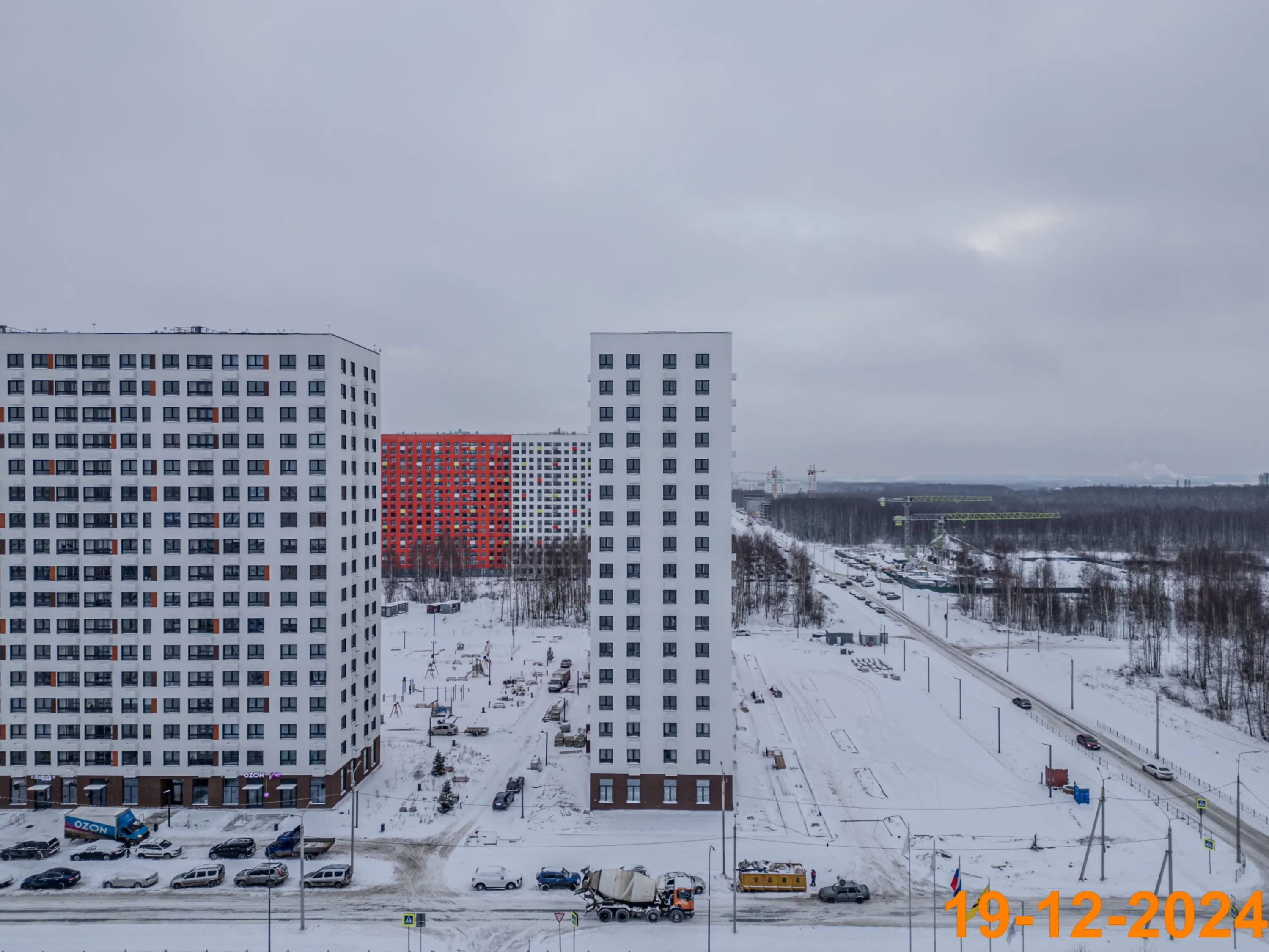 ЖК Волга парк ход строительства