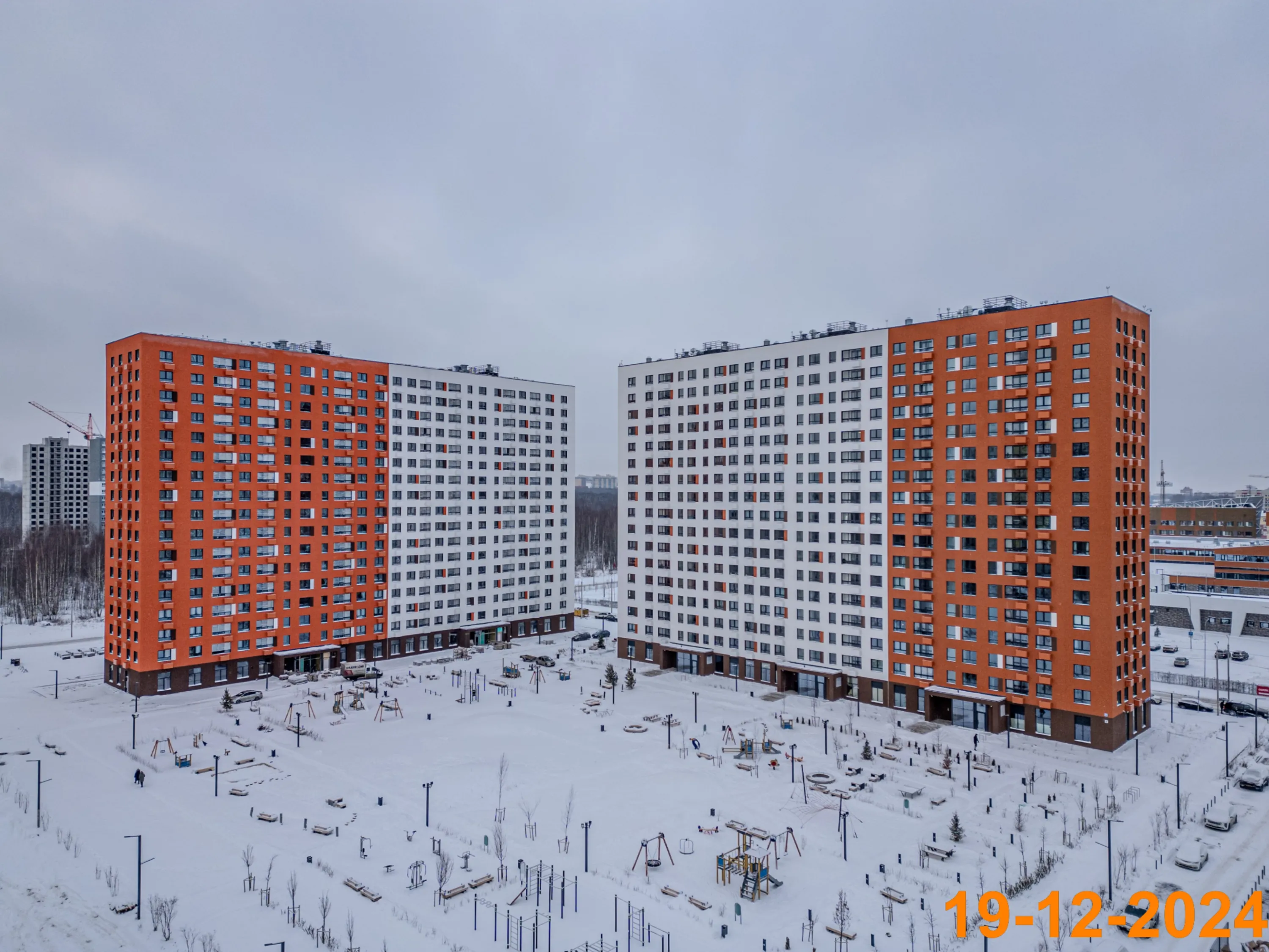 ЖК Волга парк ход строительства