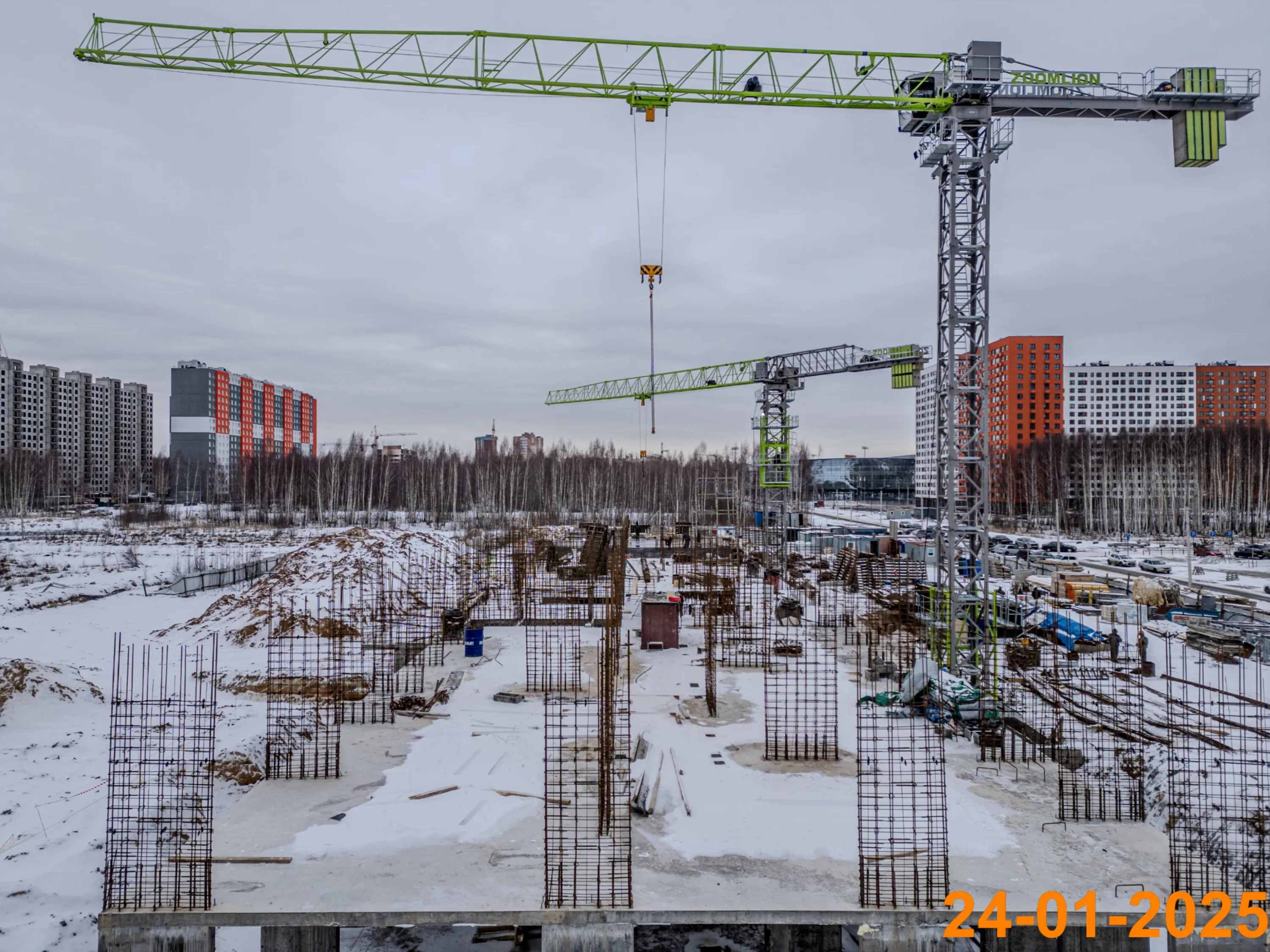 ЖК Волга парк ход строительства