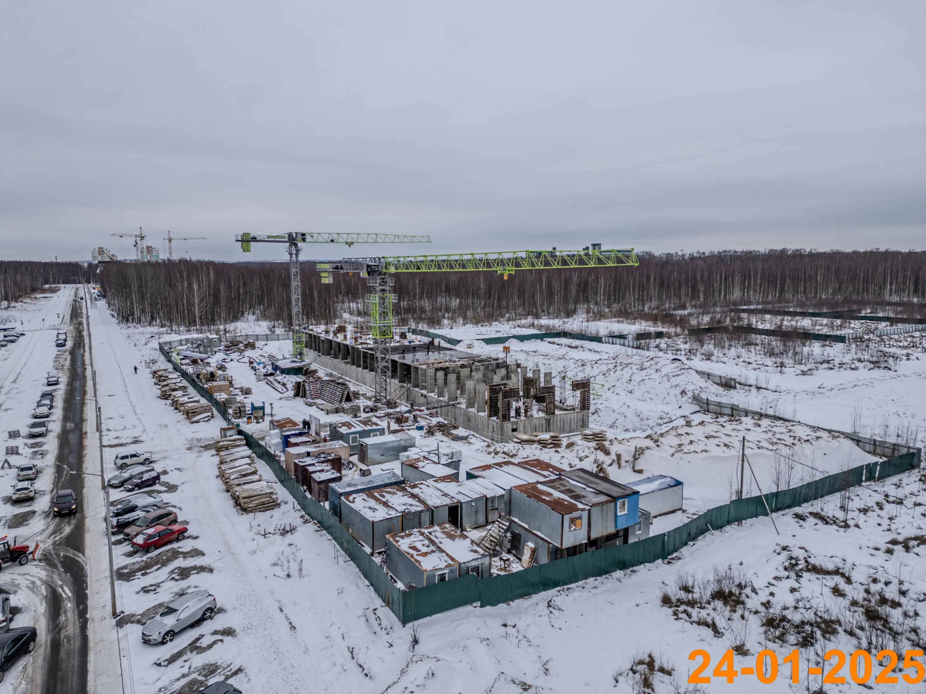 ЖК Волга парк ход строительства