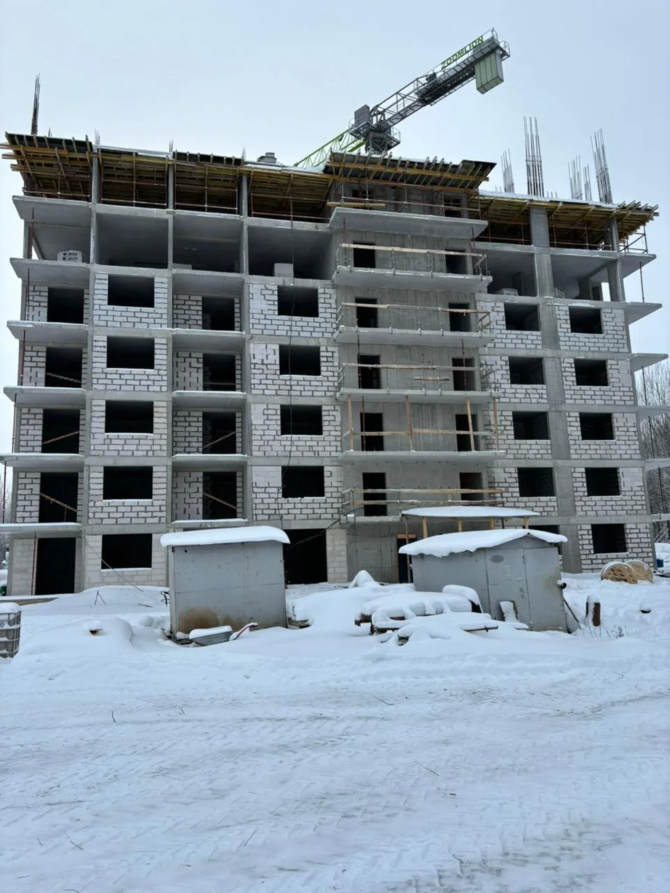 ЖК Чернопрудная-2 ход строительства
