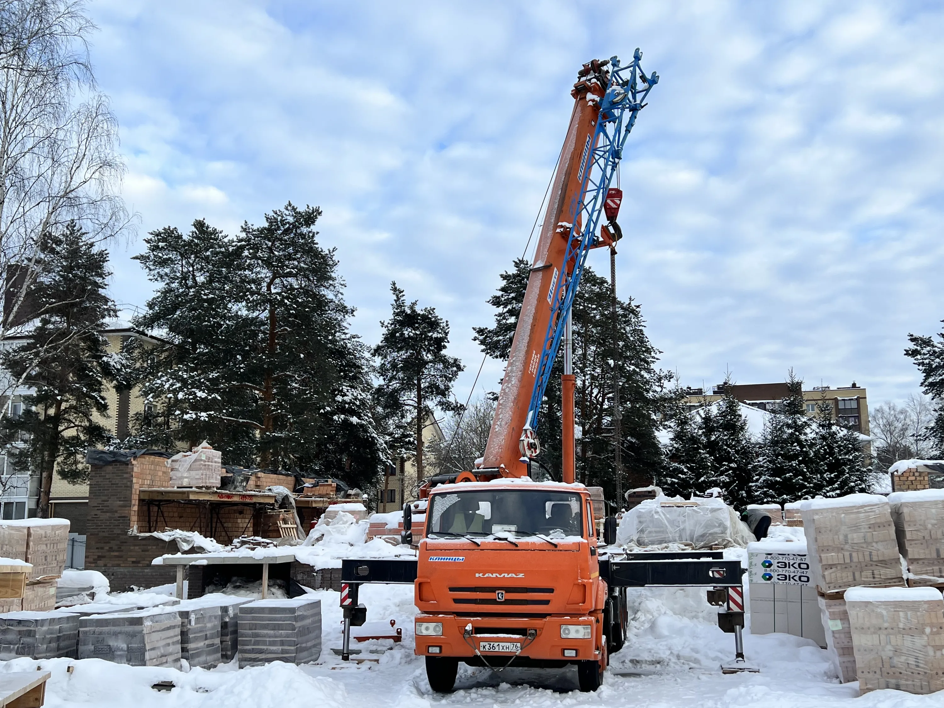 ЖК Боровики ход строительства