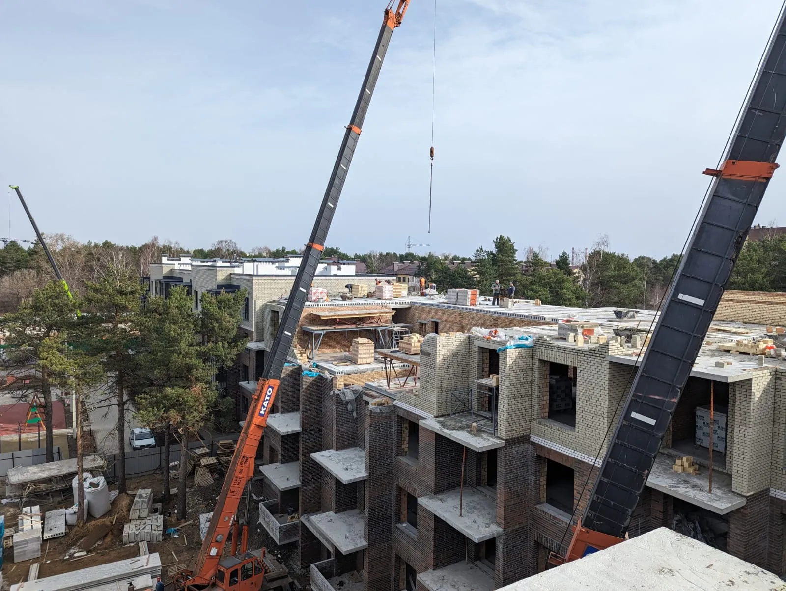 ЖК Боровики ход строительства