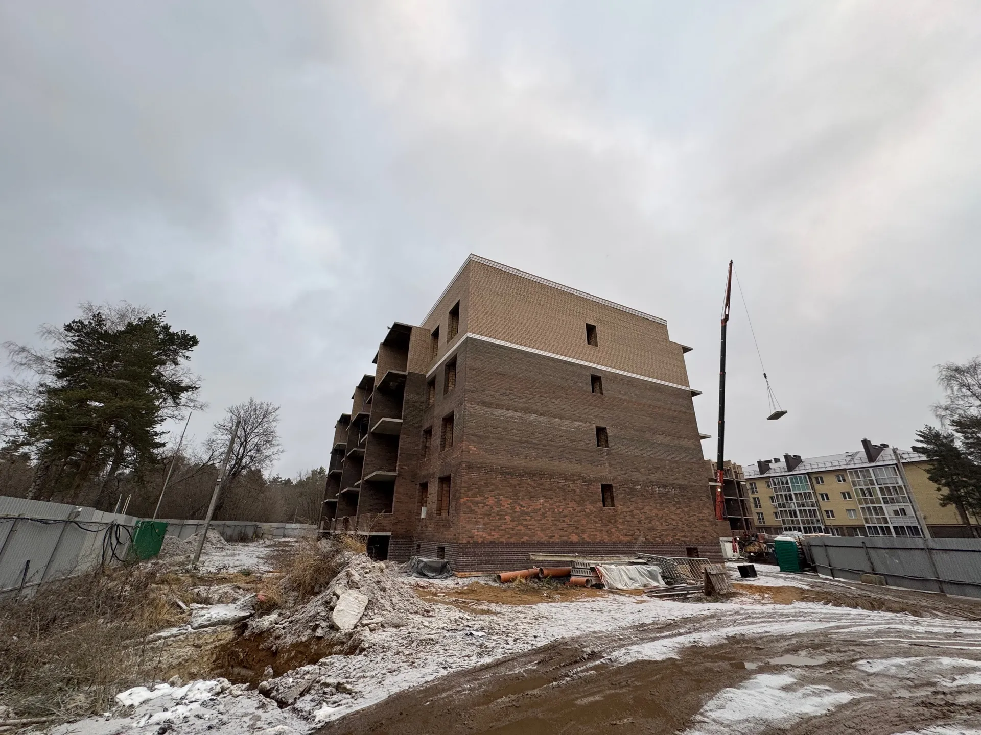 ЖК Боровики ход строительства