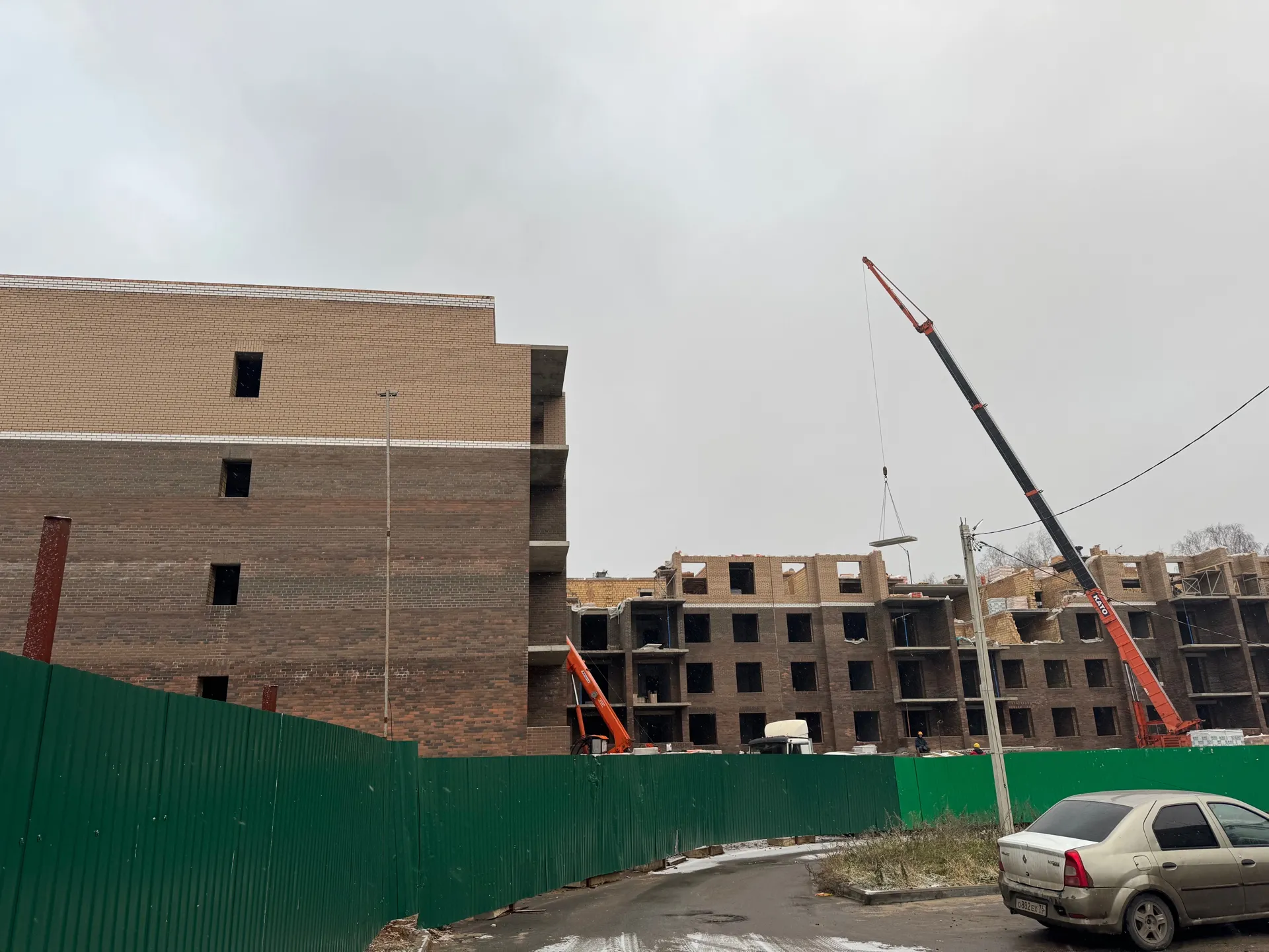 ЖК Боровики ход строительства