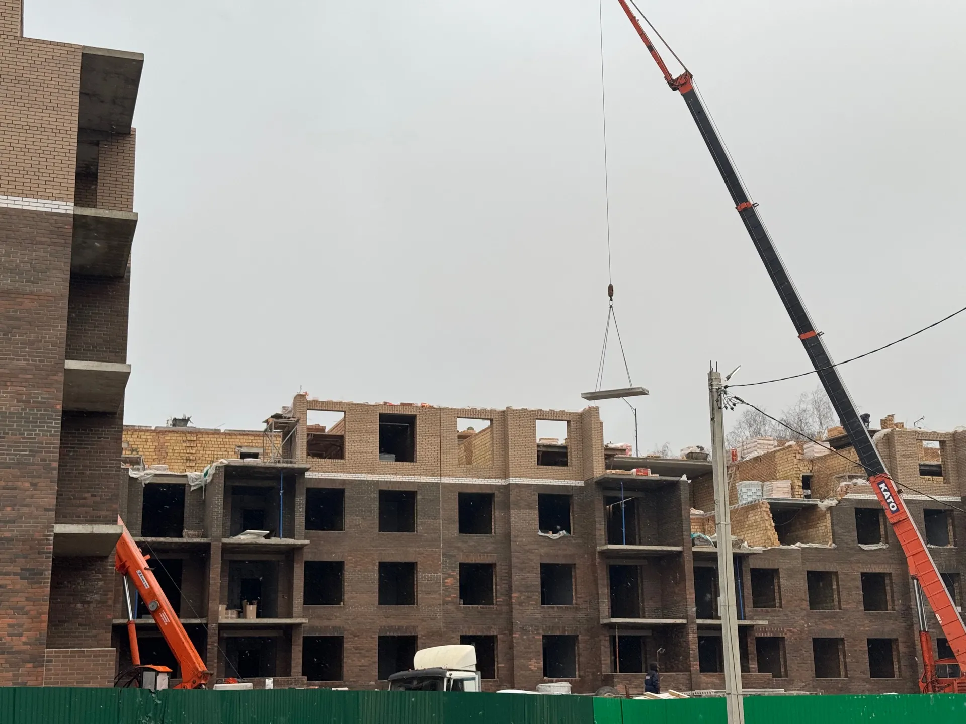 ЖК Боровики ход строительства