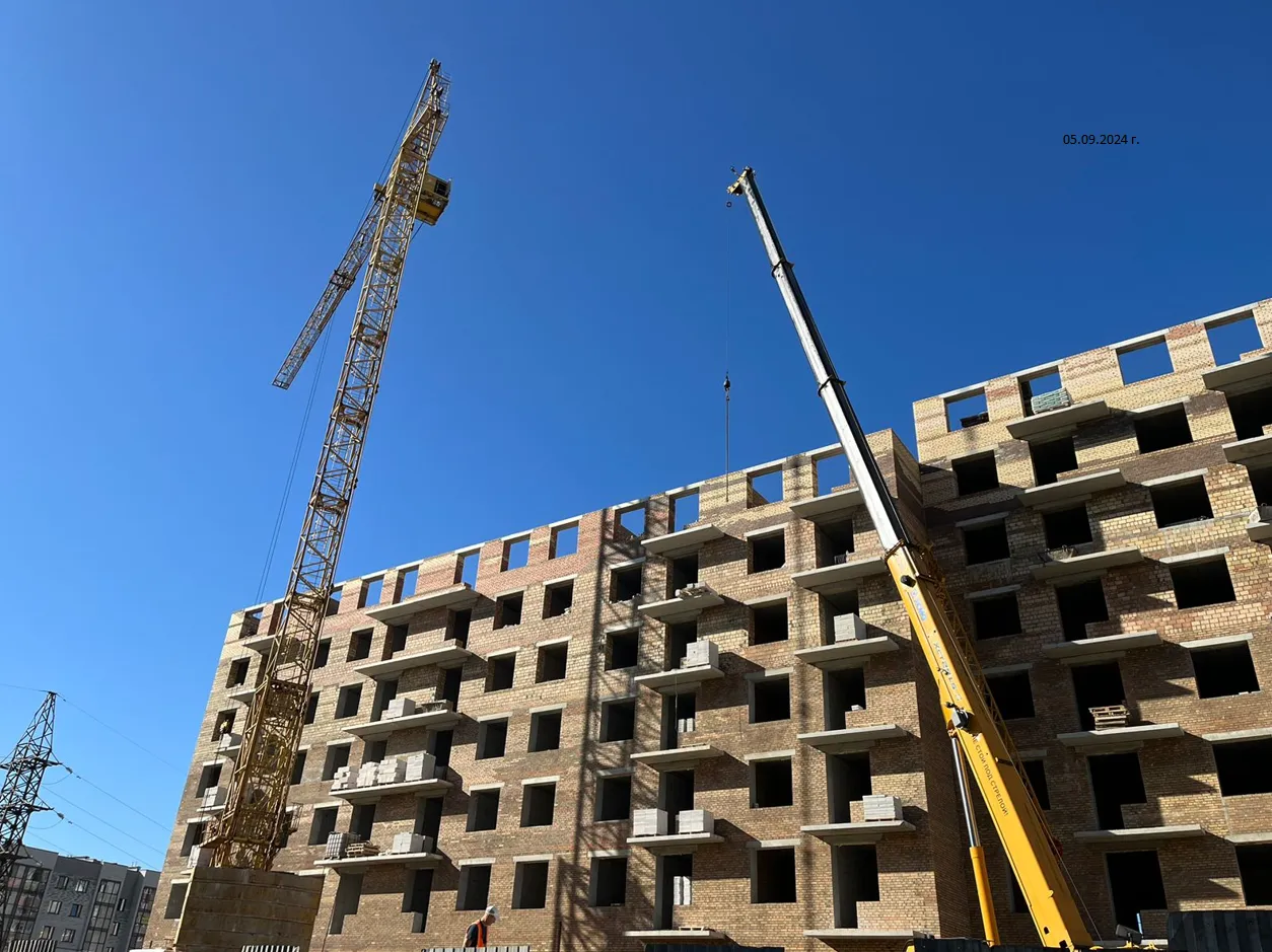 ЖК МЯТА ход строительства