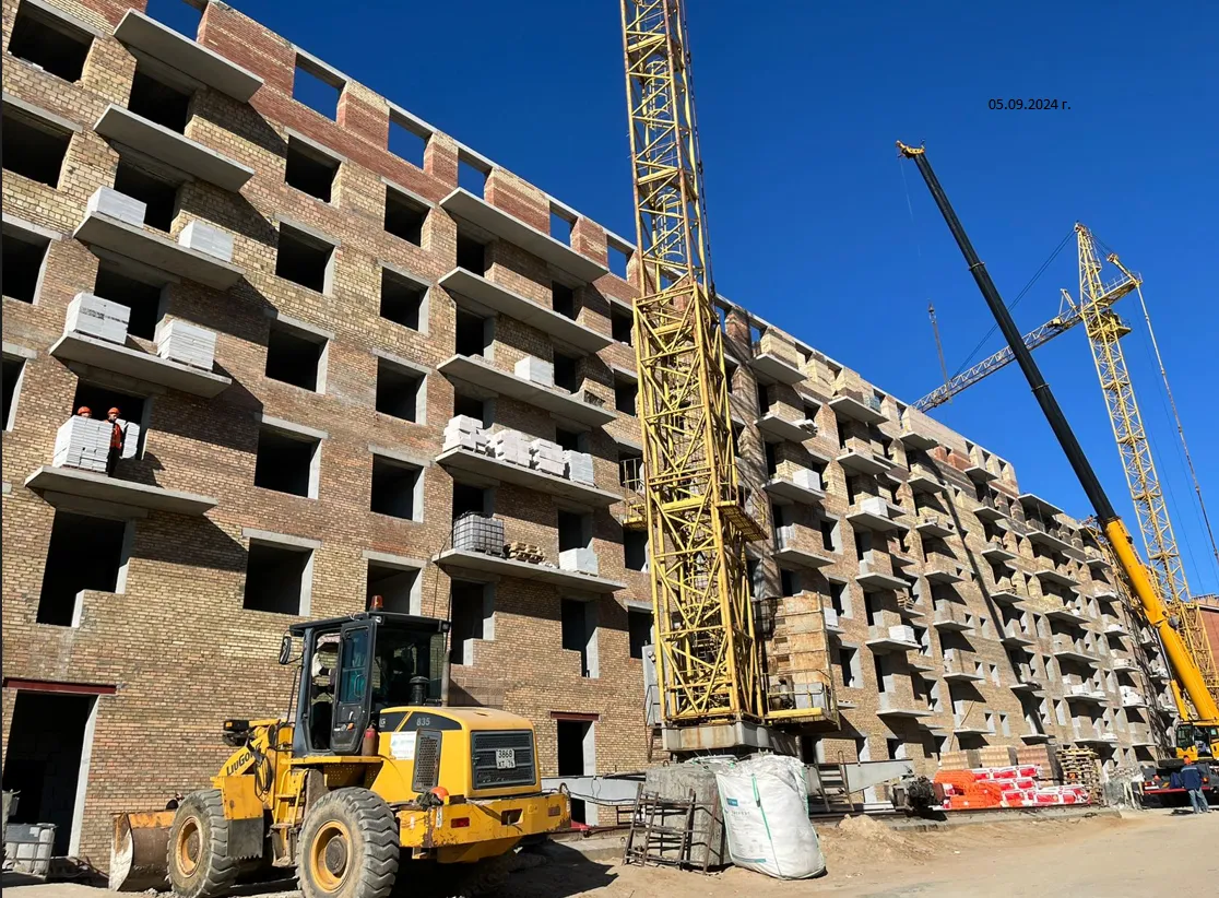 ЖК МЯТА ход строительства