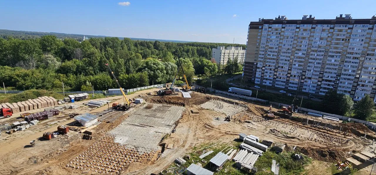 ЖК "Волга-Лайф резиденции" ход строительства