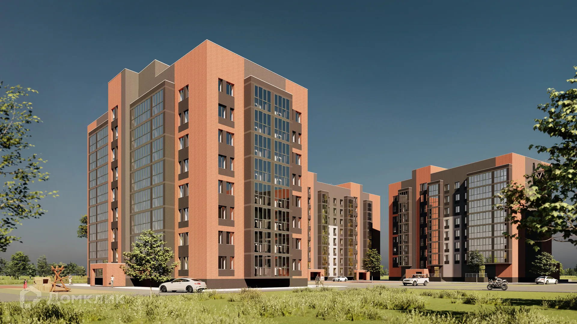 Планировка 1-комнатной квартиры 44.1 м² в ЖК ЖК Уютный квартал, г. Ярославль — фото 3