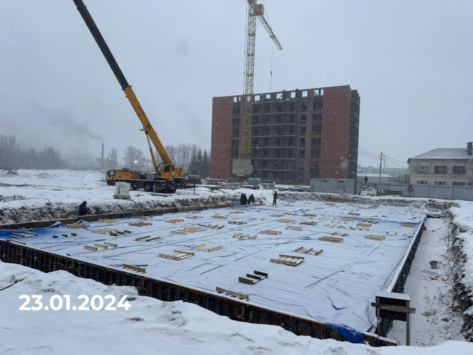 ЖК Уютный квартал ход строительства