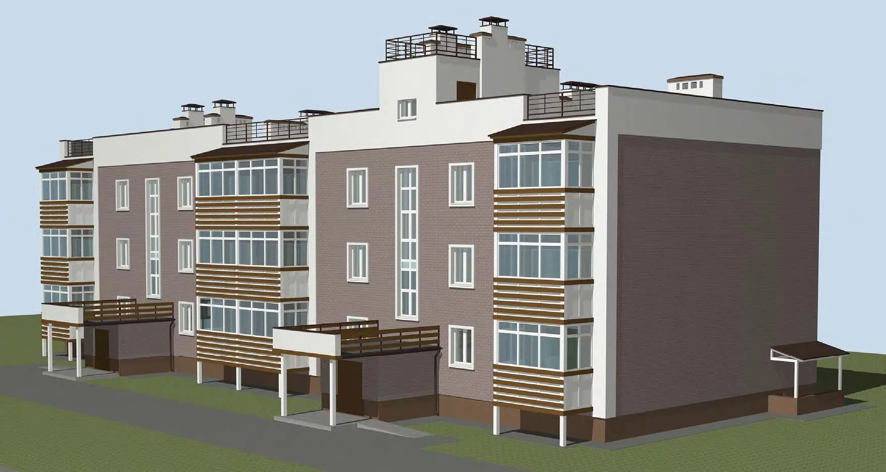 Планировка 2-комнатной квартиры 56.19 м² в ЖК ЖК "Зелёный квартал", г. Ярославль — фото 1