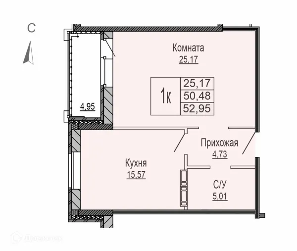 Квартира в ЖК Ривьера Парк