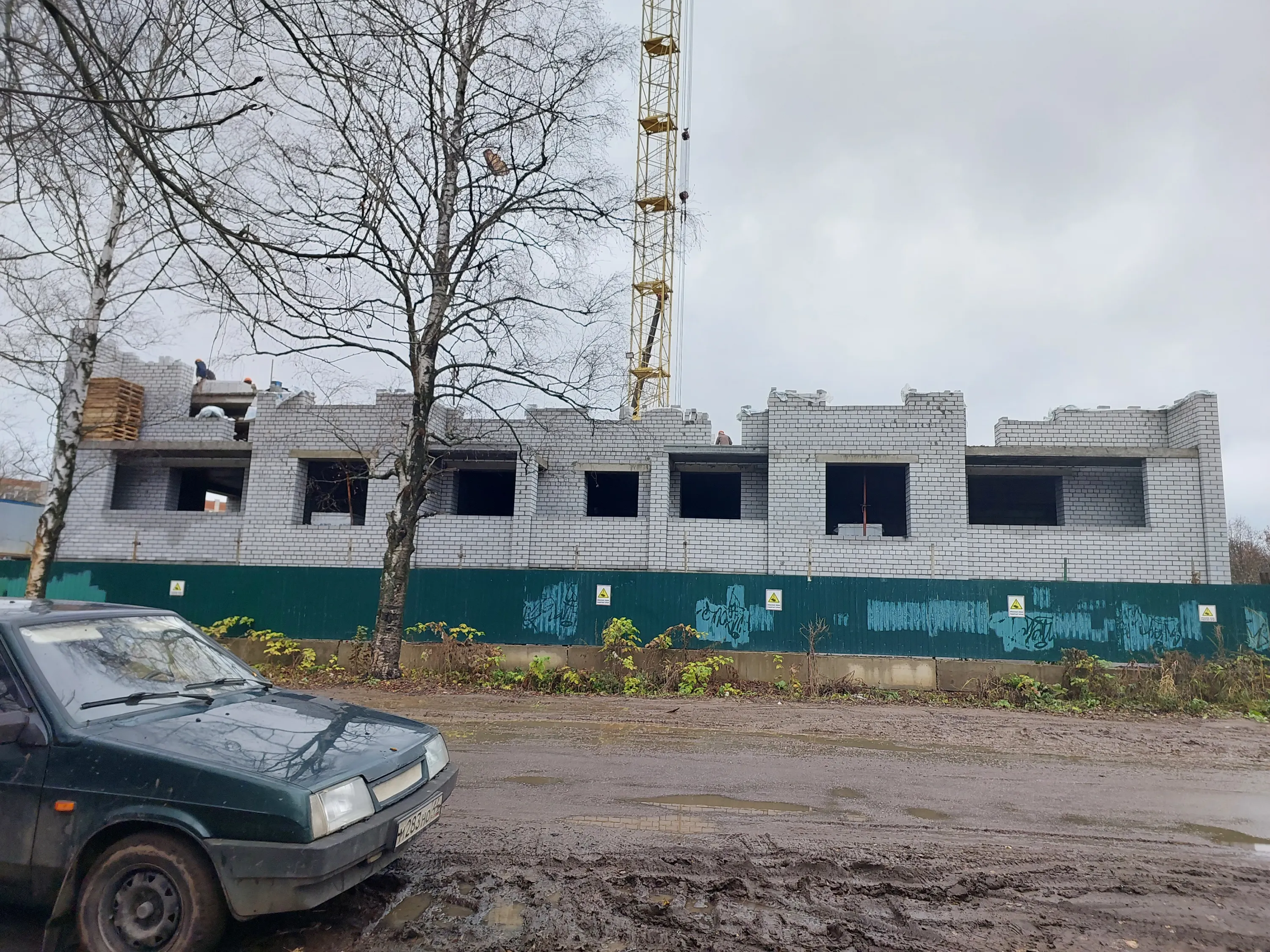 ЖК БЕРЕЗКИ 3 ход строительства