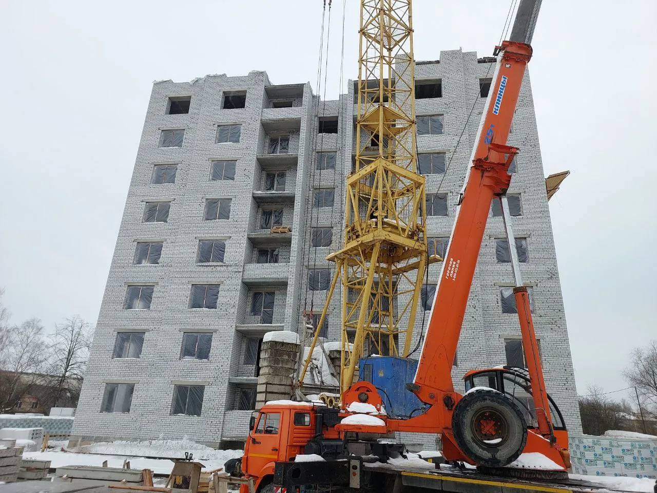 ЖК БЕРЕЗКИ 3 ход строительства