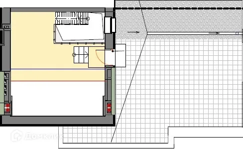 Планировка 2-комнатной квартиры 128.9 м² в ЖК Ботаника, г. Ярославль — фото 2