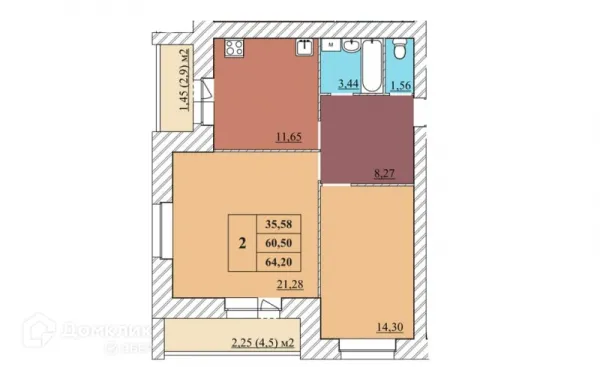 Квартира в ЖК "Идиллия"