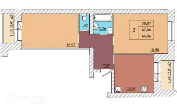 Квартира в ЖК "Идиллия"