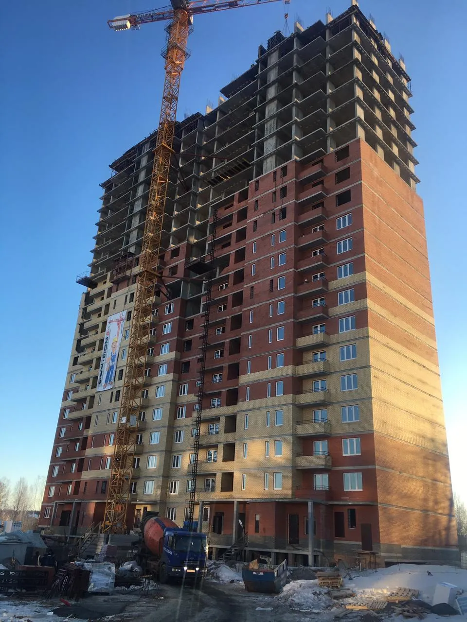 ЖК Алые паруса ход строительства