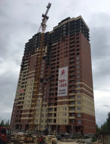 ЖК Алые паруса ход строительства