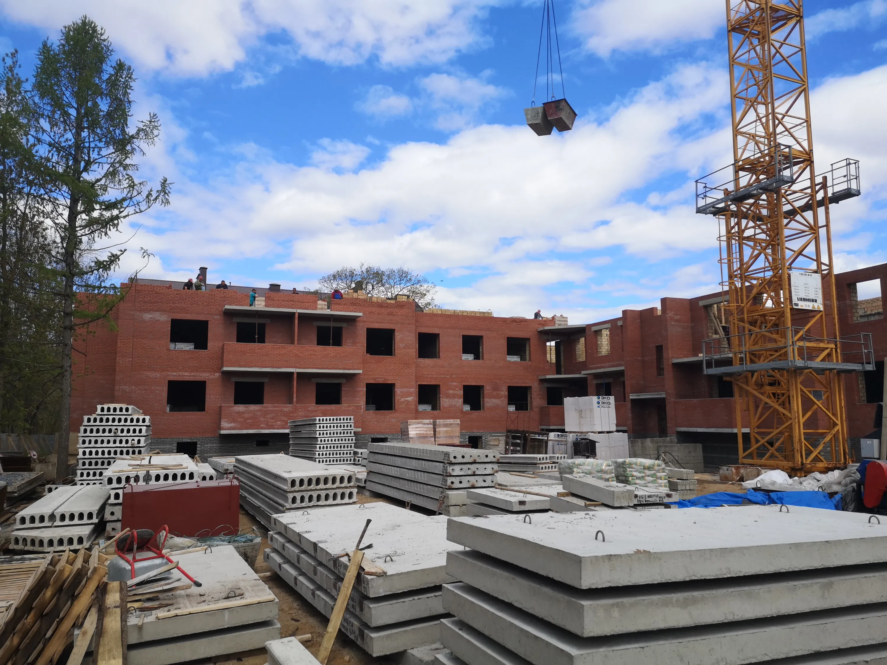 ЖК ЗАРЯ ход строительства