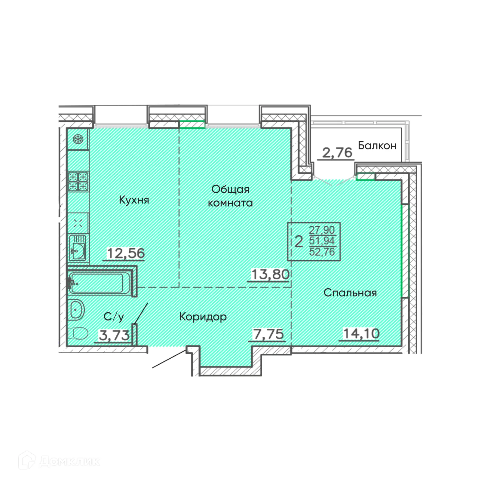 Фото квартиры в ЖК ЁЛКИ
