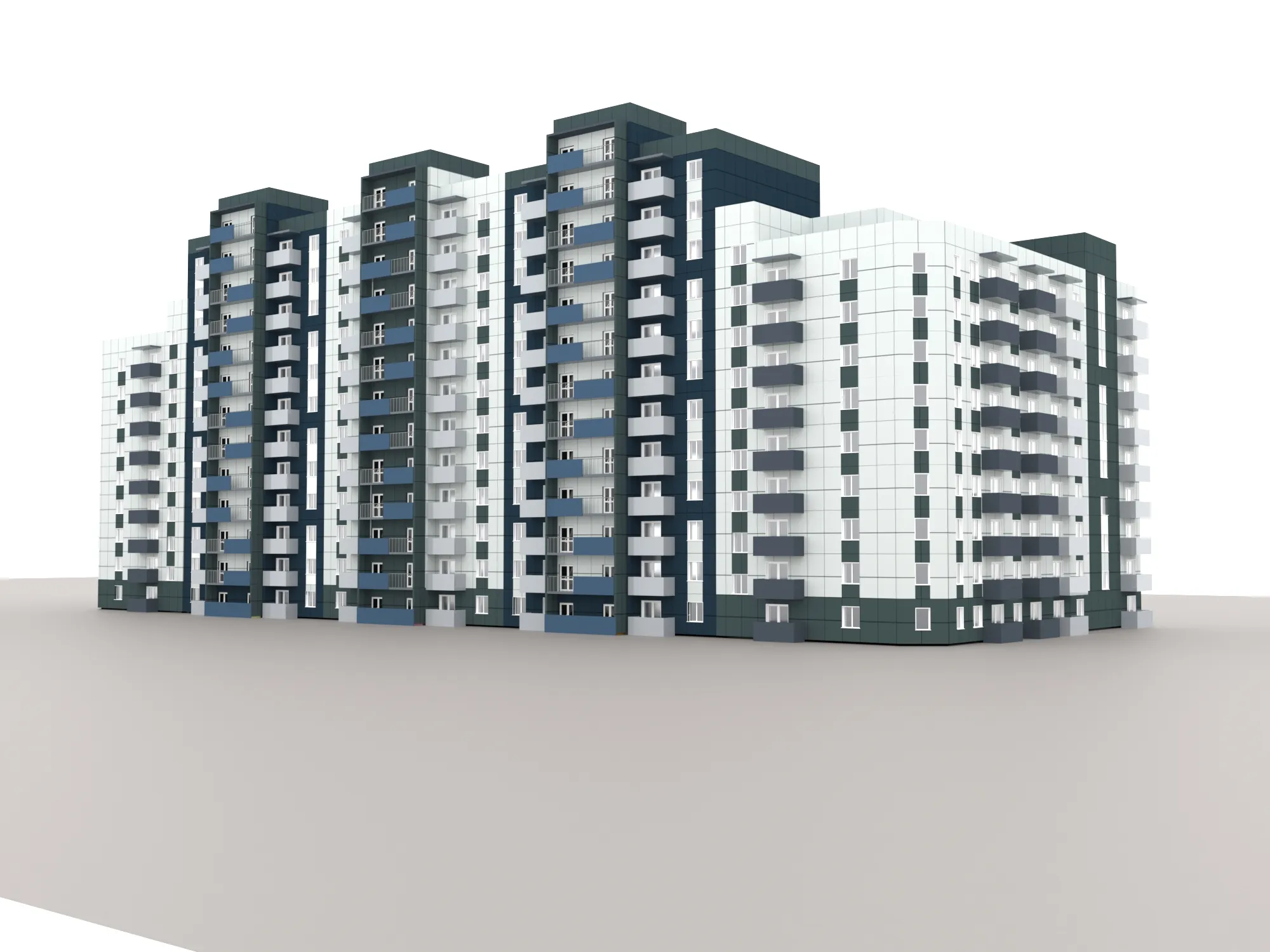 Фото ЖК в квартале 140 А