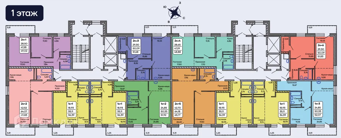 Фото квартиры в ЖК Квартал 102