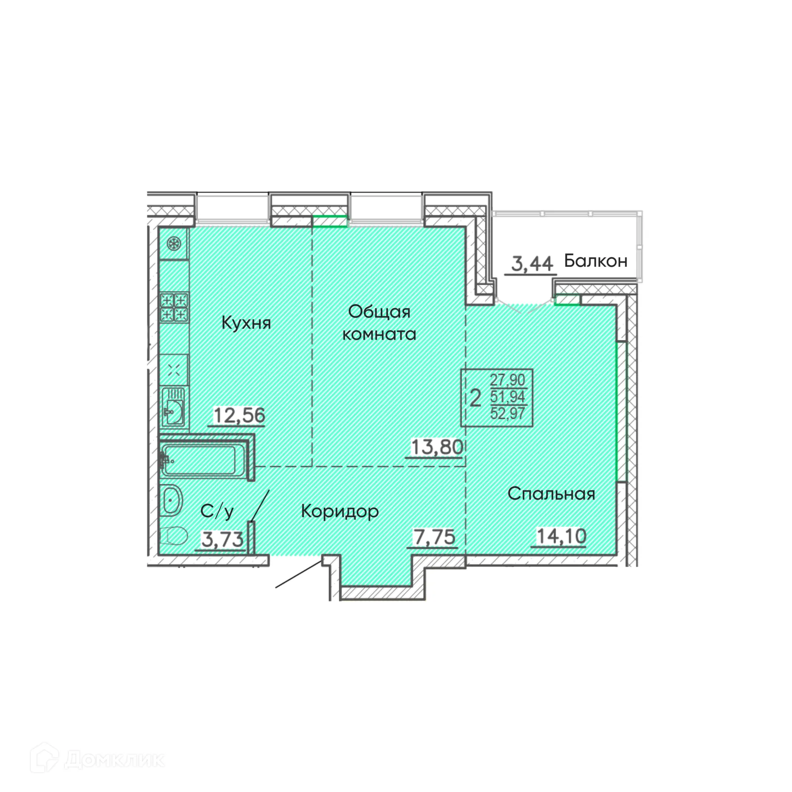 Фото квартиры в ЖК ЁЛКИ