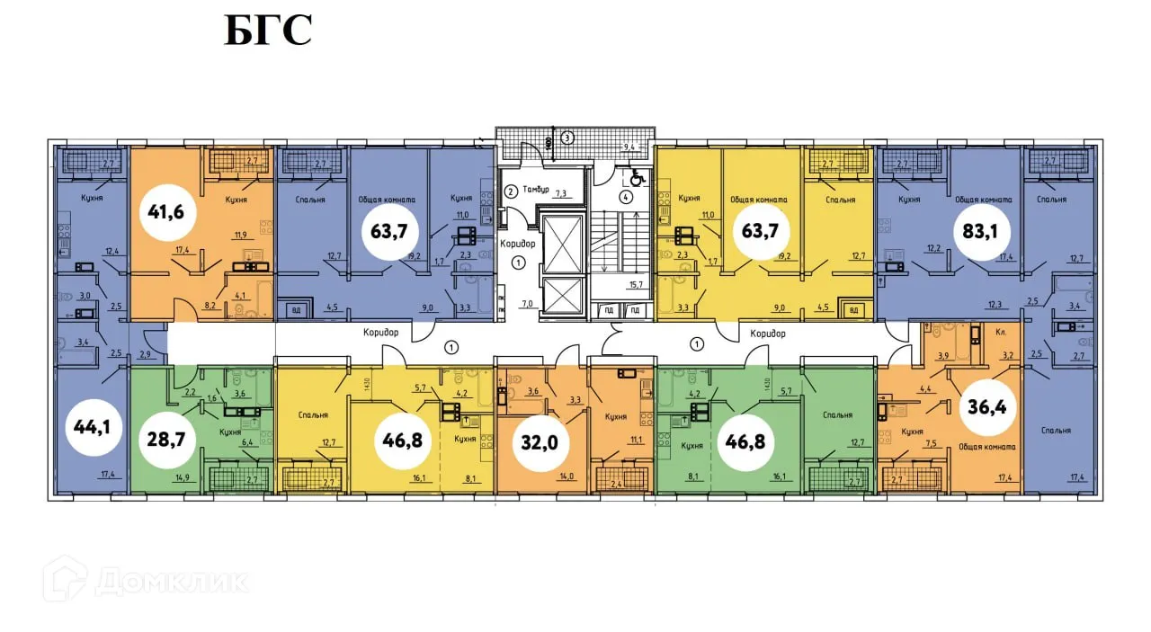 Фото квартиры в ЖК "Мегаполис"