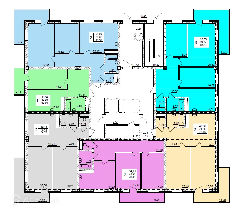 Фото квартиры в ЖК Дом по ул.Столбовая