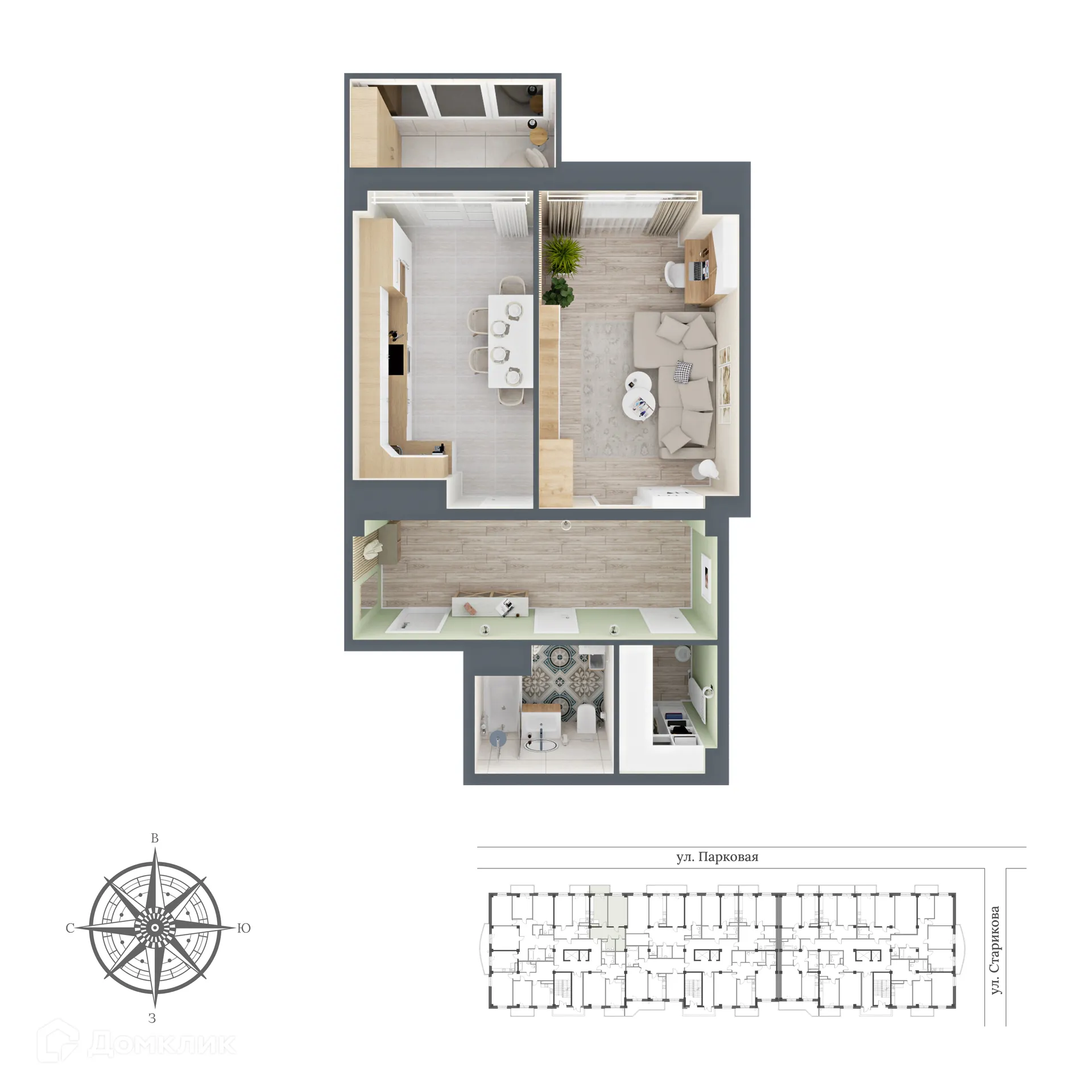 Фото квартиры в ЖК ARBAT City