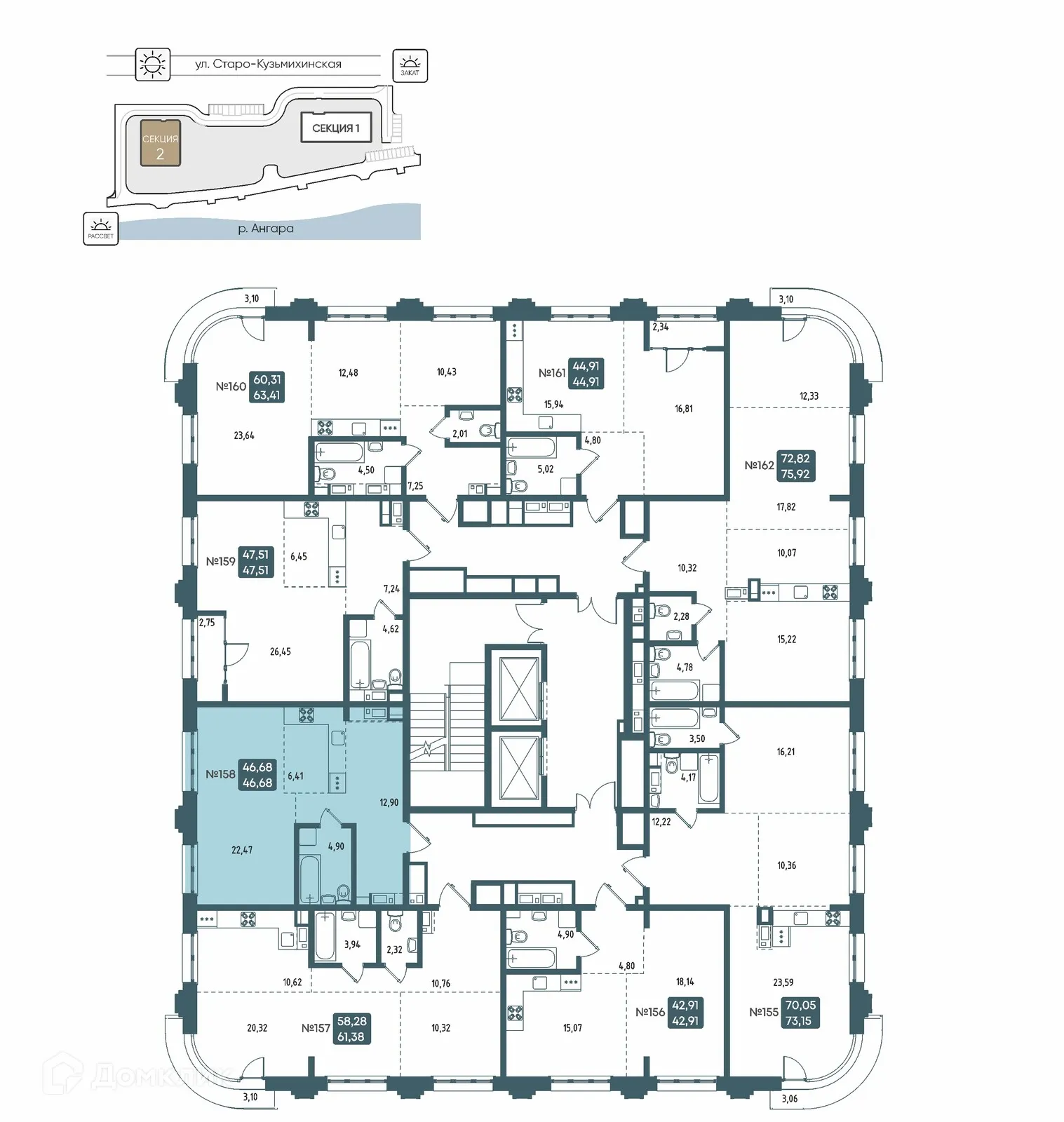 Фото квартиры в ЖК БРОДСКИЙ