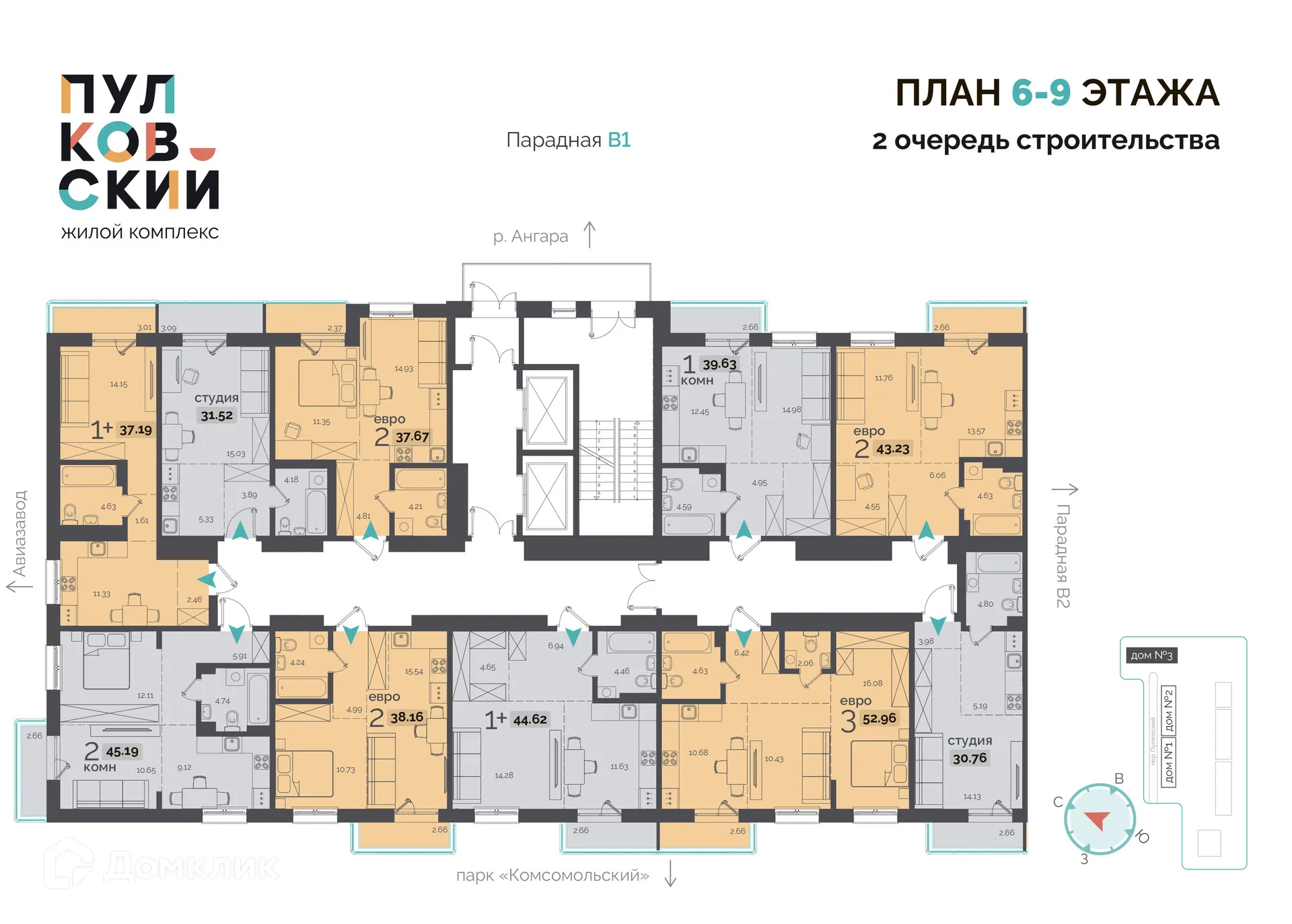 Фото квартиры в ЖК "Пулковский"