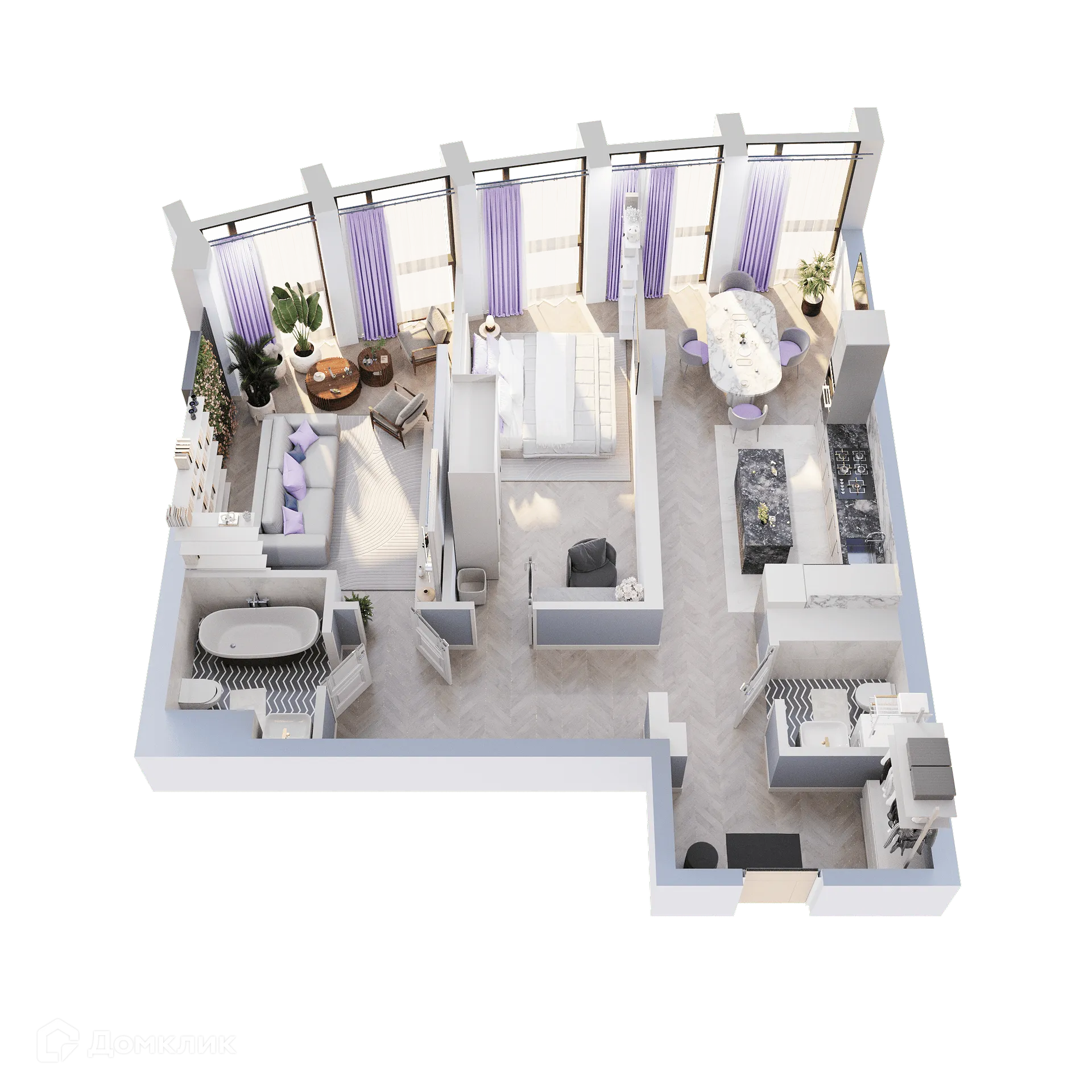 Фото квартиры в ЖК ЗВЕЗДЫ