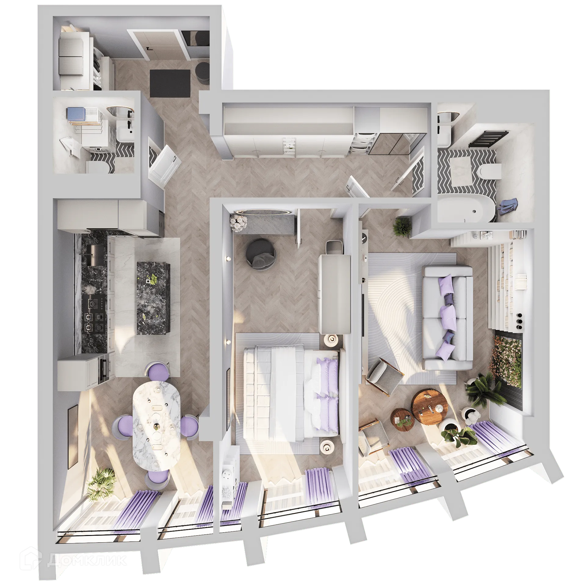 Фото квартиры в ЖК ЗВЕЗДЫ