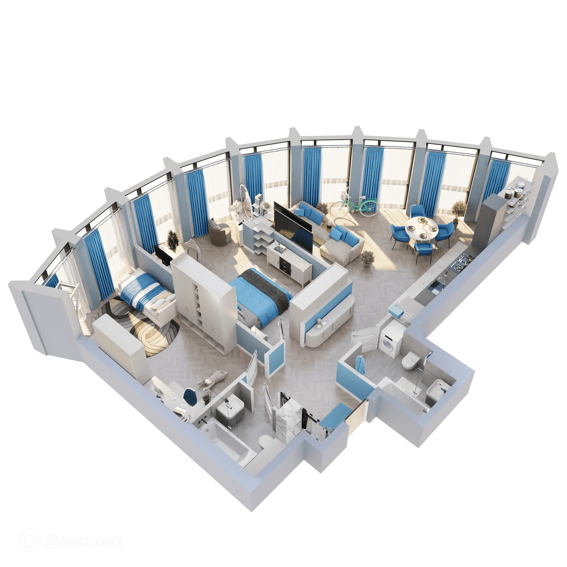 Фото квартиры в ЖК ЗВЕЗДЫ