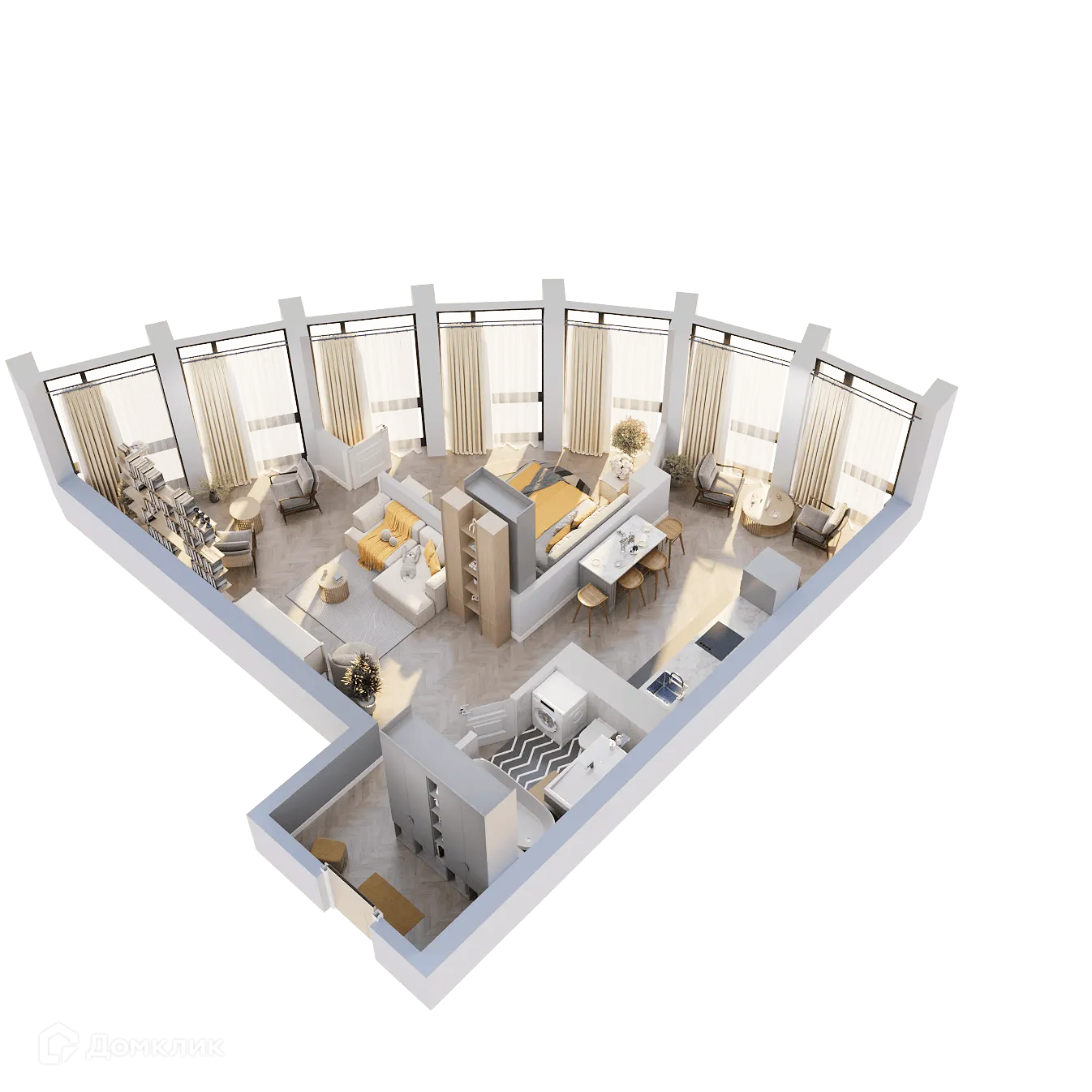 Фото квартиры в ЖК ЗВЕЗДЫ