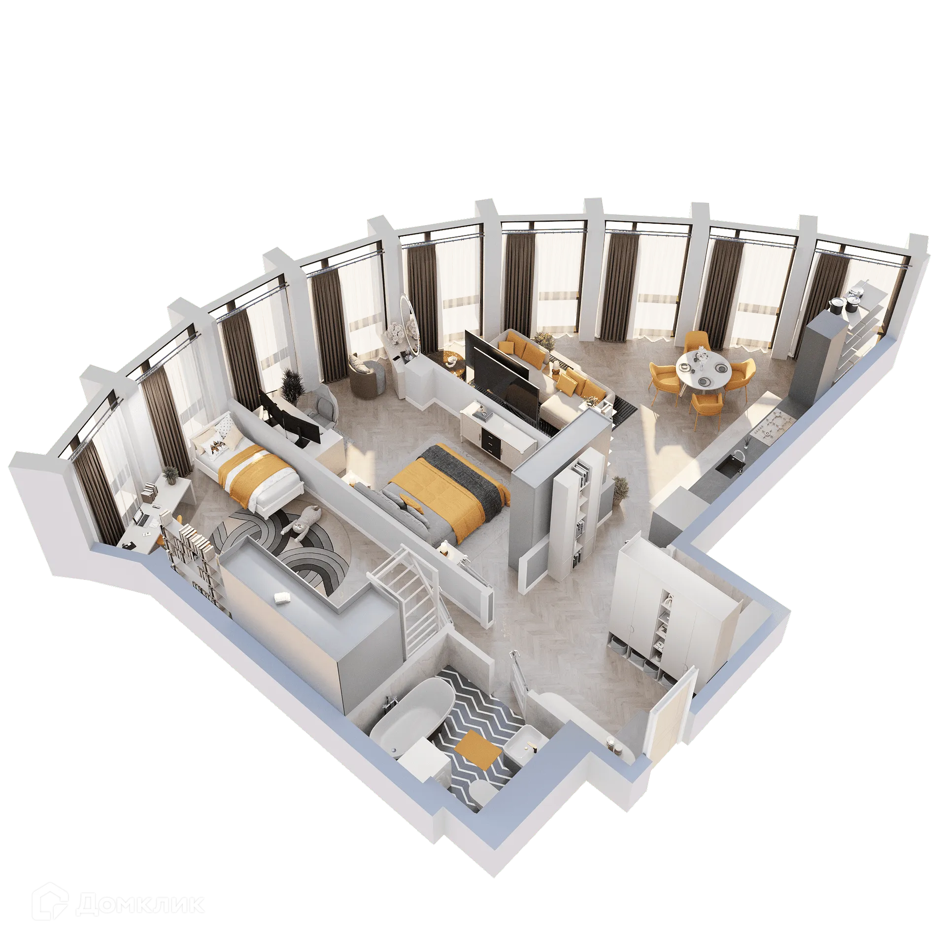 Фото квартиры в ЖК ЗВЕЗДЫ