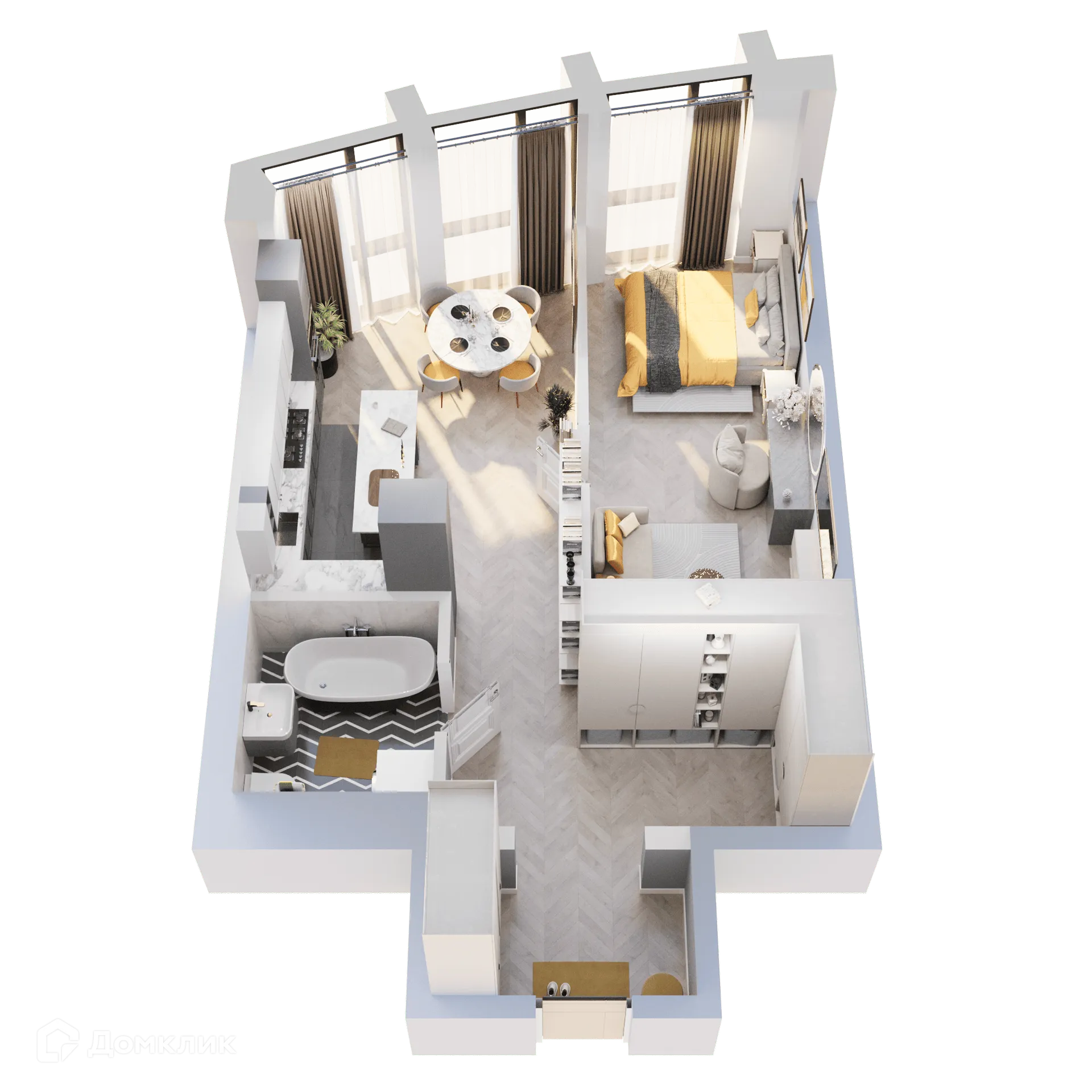 Фото квартиры в ЖК ЗВЕЗДЫ