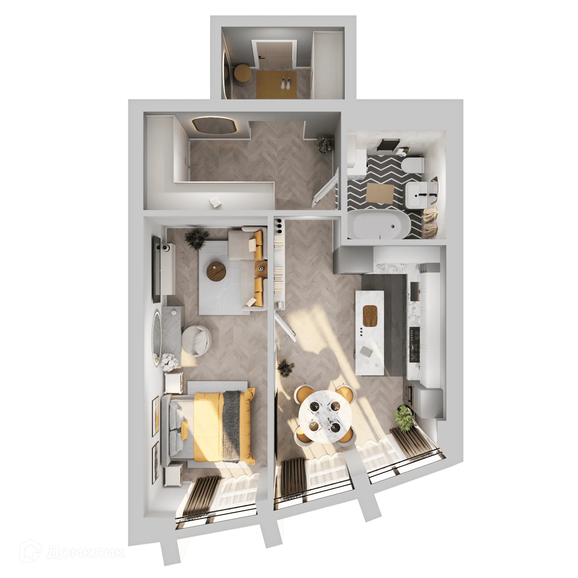 Фото квартиры в ЖК ЗВЕЗДЫ