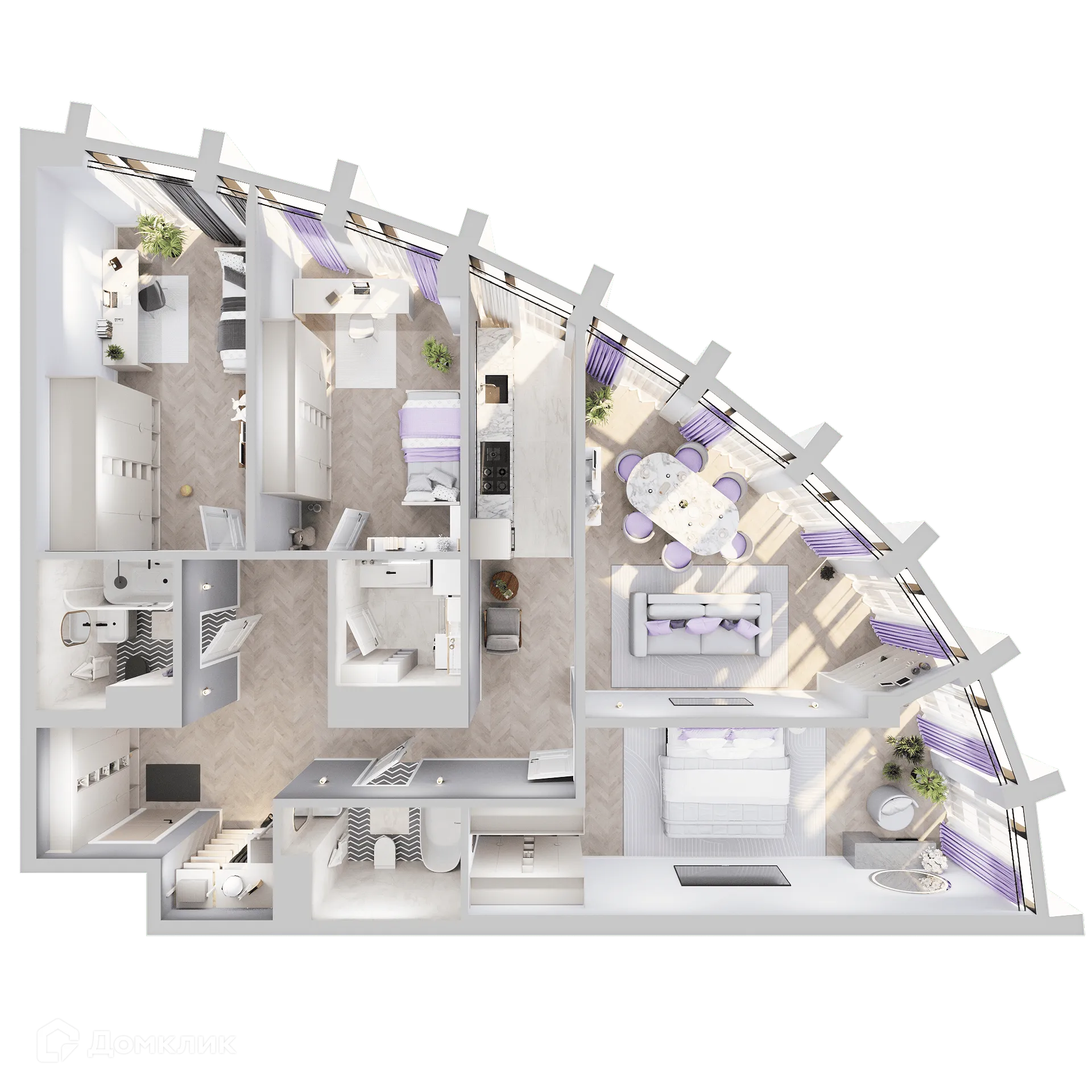 Фото квартиры в ЖК ЗВЕЗДЫ