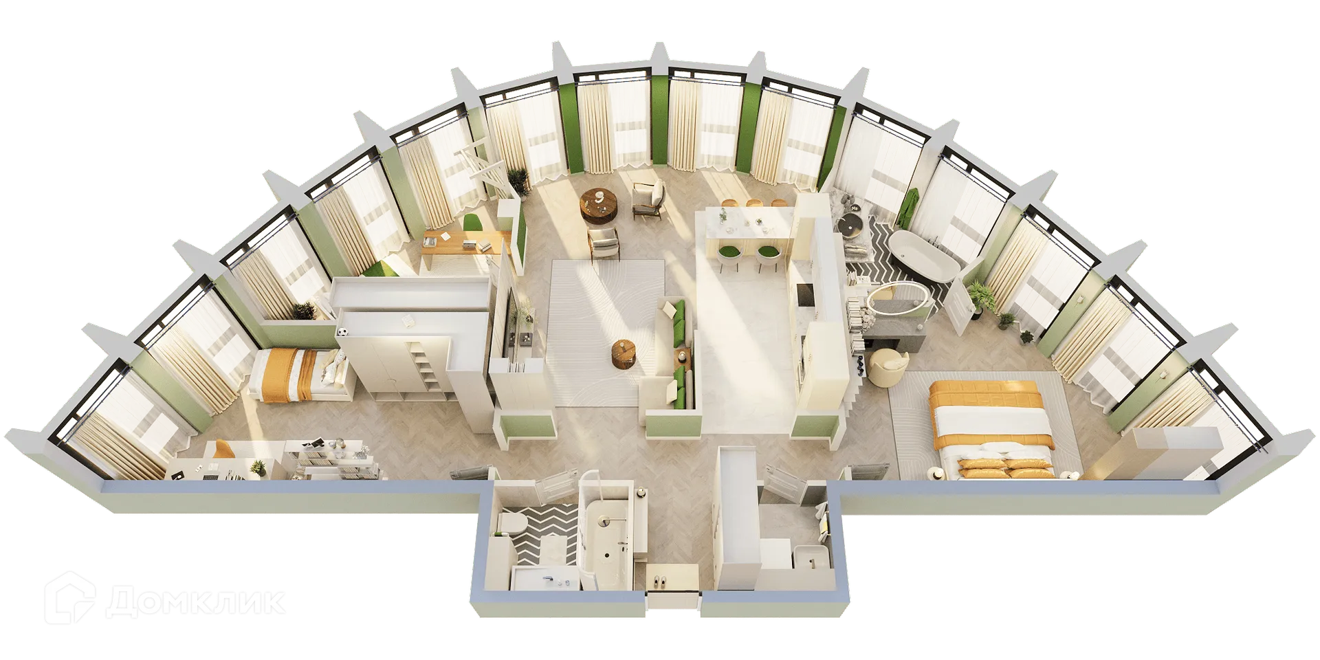 Фото квартиры в ЖК ЗВЕЗДЫ