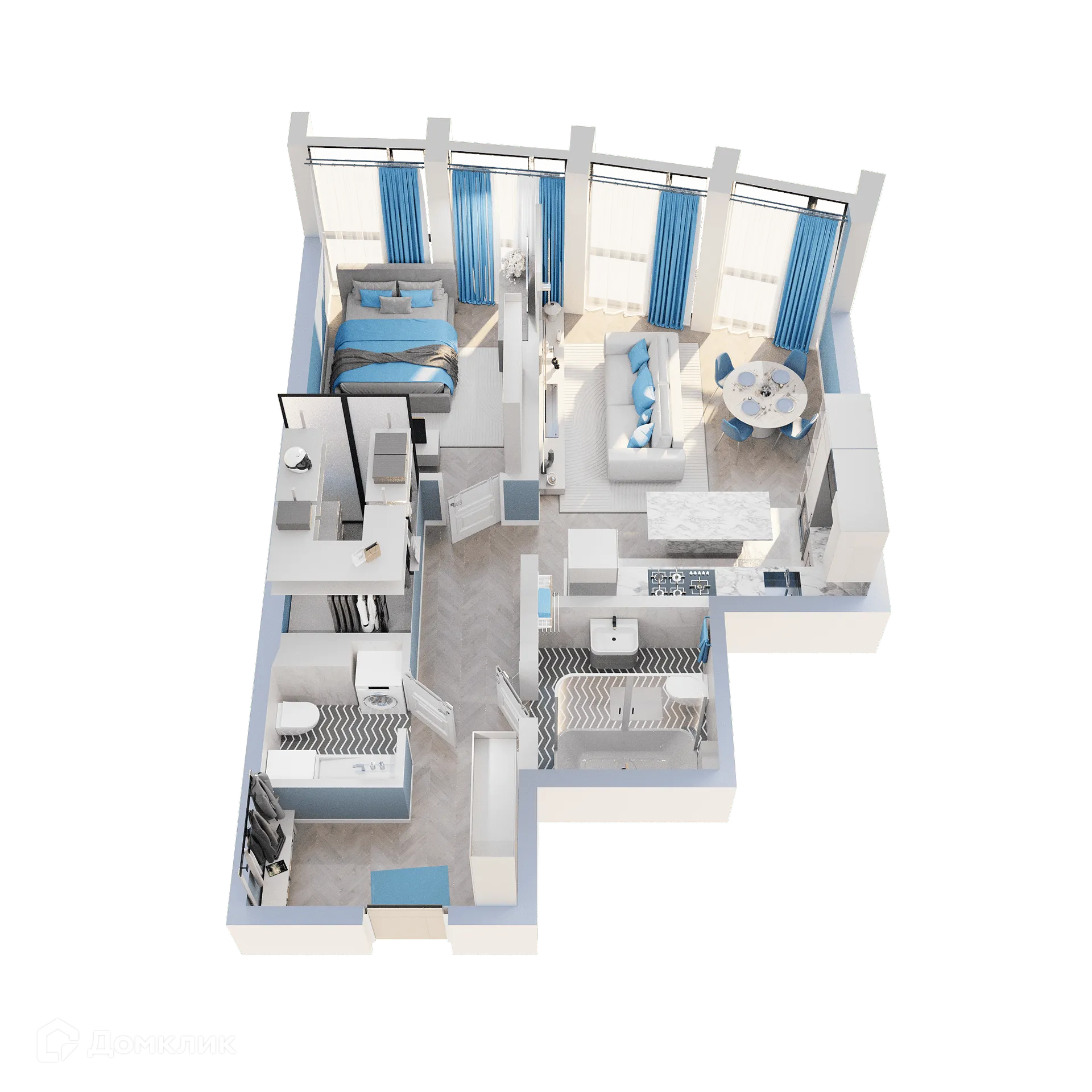 Фото квартиры в ЖК ЗВЕЗДЫ